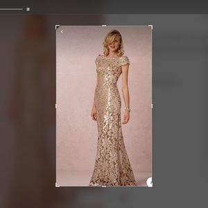BHLDN sequined dress. Odette